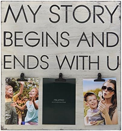 Melannco 3-Opening My Story Begins and Ends with U Sentiment Clip Collage