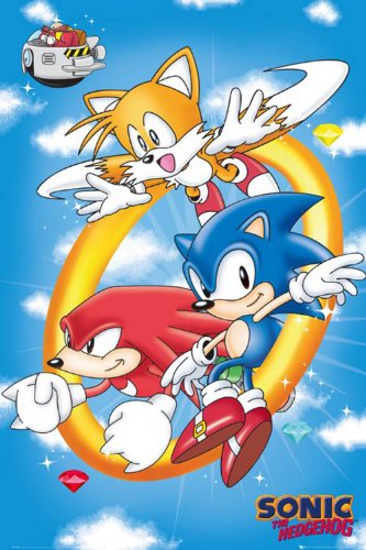 Empire 343307 Sonic the Hedgehog Rings Videospiel Poster Plakat - 61 x 91.5 cm Preisvergleich