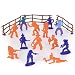TootsieToy Wild West 40 Piece Set: Cowboy and Indian 2-1/4 inch Figures and Corral Fe...