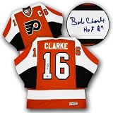 Bobby Clarke Philadelphia Flyers Autographed/Hand Signed 74-Cup Jersey