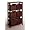 Winsome 92425 Espresso Beechwood SHELF 3-SECT WIDE