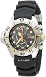 Citizen Men's BJ2004-08E Eco-Drive Aqualand Two-Tone Black Rubber Strap Dive Watch