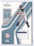 2004 Playoff Prestige Player Collection Platinum Home Game Used Jersey #81 Roger Clemens New York Yankees #'ed 3/50