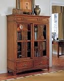 Kathy Ireland Home by Martin Furniture Mission Hills Sliding Door Bookcase