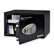 Electric Safe w/Lock, Shelf, 16-9/10"x14-3/5"x8-9/10", BLK