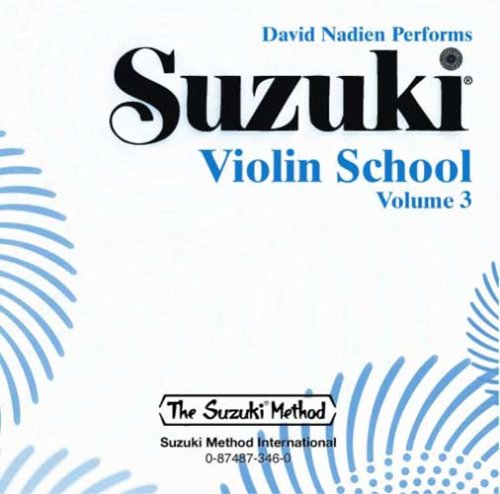 MusicalInstruments: Suzuki Violin School Volume 3   Compact Disc  Nadien 