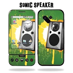 HTC G1 Google Phone Protective Vinyl Skin T-Mobile - Sonic Speaker