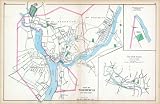 Norwich City, Norwich Town, Connecticut State Atlas 1893, Connecticut, 1893 Old Map Reproduction
