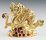 YEAR OF DRAGON 24K Swarovski Crystal Chinese Zodiac