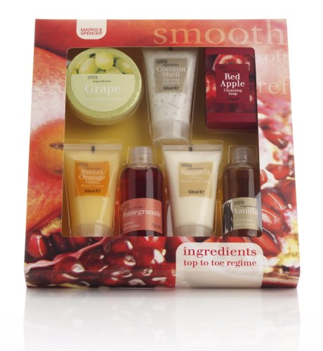 Ingredients Toiletries Boxed Gift Set