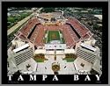 Tampa Bay Buccaneers - Raymond James Stadium Aerial - Lg - Plaque Mounted & Laminated Print