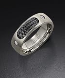 Triton Titanium Diamond Wedding Ring 21-2221T