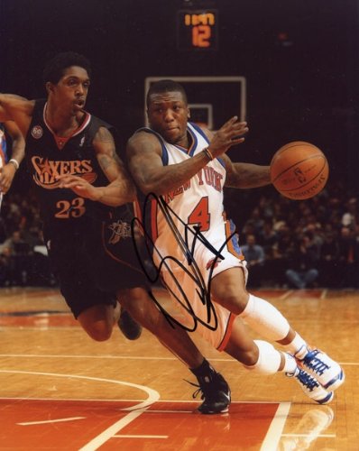 Nate Robinson Autographed/Hand Signed New York Knicks Basketball 8x10 Photo