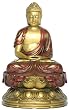 Chinese Buddha in Meditation, 4.5"H