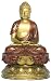 Chinese Buddha in Meditation, 4.5"H