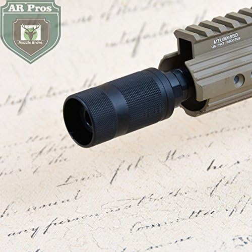 AR Pros .308 5/8x24 with 13/16" X 16 Threaded Sound Forwarder Sleeve with Jam Nut and Crush Washer