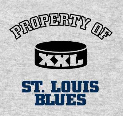 Buy St. Louis Blues Property Of Blanket by Biederlack