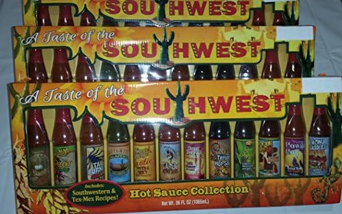 Richie Rich Hot Sauces-blazing Saddles Hot Sauce, Gecko Joes Teriyaki Hot Sauce, Southwest Jalapeno Hot Sauce, Sweet Chipotle, Desert Sundance, Campeche Sun, Tail Burner Hot Sauce-fixes Your Favorite Recipe Grilled Bacon, Spicy Guacomole, Kickin Deviled Eggs, Yummy Mexican Casserole, Jalapeno Cornbread, and Tomato Chip Dip