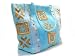 Grosse Strandtasche, blau