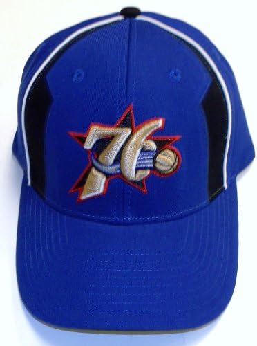 NBA Philadelphia 76ers Adjustable Velcro Strap Back NBA Elevation Hat - XZ416