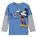 Search : Toddler Boys' Long-sleeve Mickey Mouse 2fer Tee - Blue