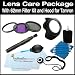 Vivitar 62mm Filter kit and Lens Hood + Care Package For Tamron Lenses