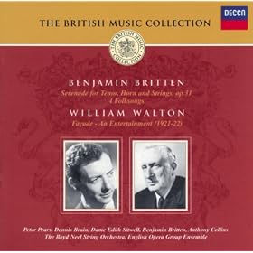 Britten: Serenade for Tenor, Horn & Strings/Walton: Fa�ade