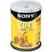 SONY 100CDQ80LS3 Recordable 80 Minute CD-R Media - 100 Pack