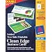 Avery Folded Two-Side Printable Clean Edge Business Cards for Inkjet Printers, White, Matte, Pack of 120 (8820)