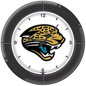 Imperial Jacksonville Jaguars Licensed Everbrite Neon Wall Clock