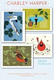 Charley Harper Boxed Gift Enclosures, 36 Gift Enclosures in 4 Different Styles