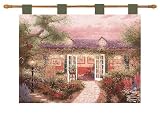 Review   / Thomas Kinkade Studio in the Garden Art Tapestry