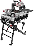 Lackmond WTS2000LN Beast 10-Inch Wet Tile/Stone Saw with Laser, Worklight and Stand