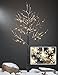 Lightshare 5.5 Feet Snow Dusted Tree, 96 LED Lights, Warm White, for Christmas Tree and Christmas Village Decoration, Decoration Idea for Home, Festival, and Party, Indoor and Outdoor Use
