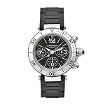 Cartier Men's W31088U2 Pasha Stainless-Steel Ceramic Automatic Chronograph Watch by Cartier