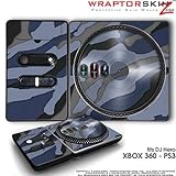 DJ Hero Skin Camouflage Blue fit XBOX 360 and PS3 (DJ HERO NOT INCLUDED)