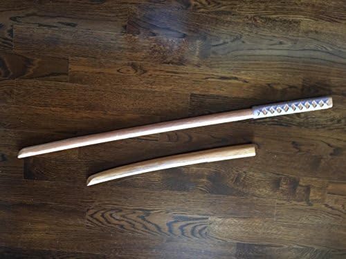 All Wood BOKKEN Daito Katana Wakizashi Long and Short Sword Set.