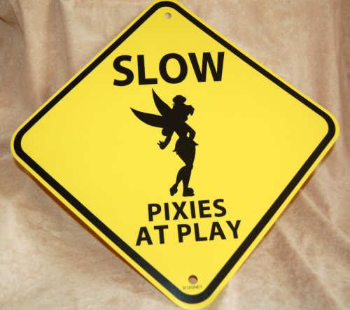 Childrens Toyshop  Toys : Tinkerbell Pixie Play Sign
