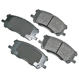 Akebono ACT1005 ProACT Ultra-Premium Ceramic Brake Pad Set by Akebono