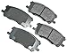 Akebono ACT1005 Disc Brake Pad Kit