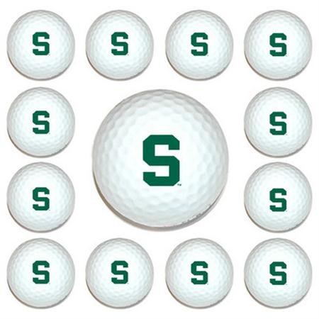 Michigan State Spartans Msu Ncaa Dozen Golf Ball Pack