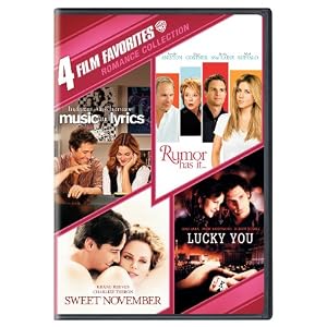 Romance Collection: Four Film Favorites (Music & Lyrics / Rumor Has It… / Sweet November2001 / Lucky You)
