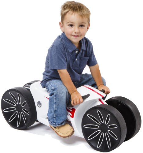 Prince Lionheart YoMOTO Ride - On Bike, White/Red
