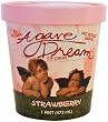 Agave Dream Strawberry Ice Cream 1 Pint Containers (Pack of 6)