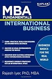  MBA Fundamentals International Business (Kaplan Mba Fundamentals) 