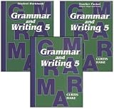 Grammar and Writing 5: Homeschool Kit [With 2 Paperbacks]