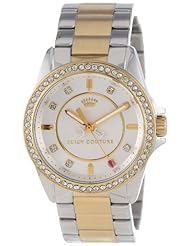 Juicy Couture Womens 1901078 "Stella Mini" Two-Tone Bracelet Watch