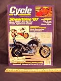 1986 86 December CYCLE Magazine (Features: Road Test on Honda CB450SC CB 450 SC Nighthawk and Cagiva 650 Elefant)