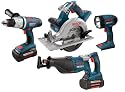 Bosch CPK40-36 36-Volt Combo Kit with 2 XL Batteries, 4-Piece