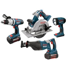 Bosch CPK40-36 36-Volt Combo Kit with 2 XL Batteries, 4-Piece